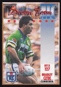 1994 Dynamic Rugby League Series 2 #127 Brad Clyde Front